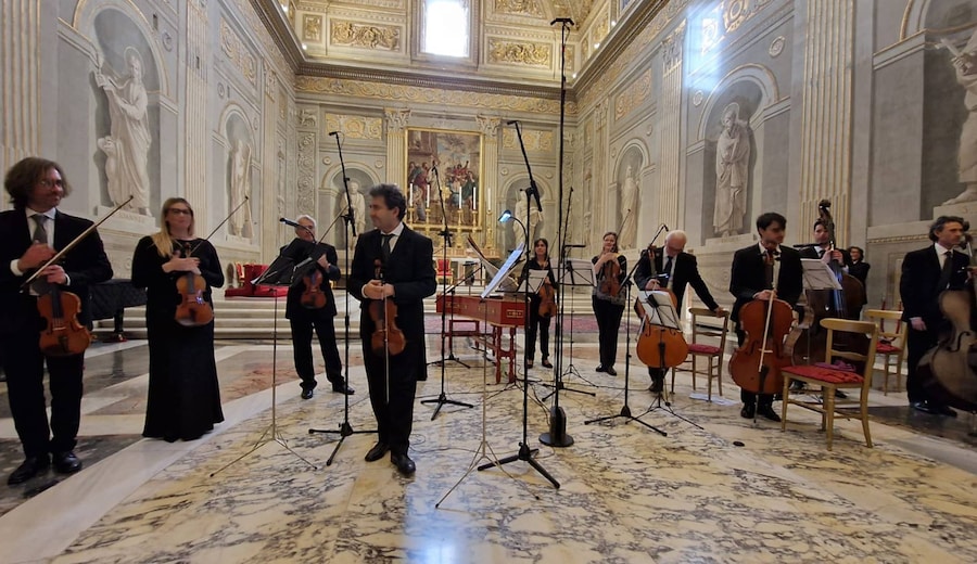 L'Ensemble d'archi dell'Orchestra Rai per i Concerti del Quirinale di Radio 3