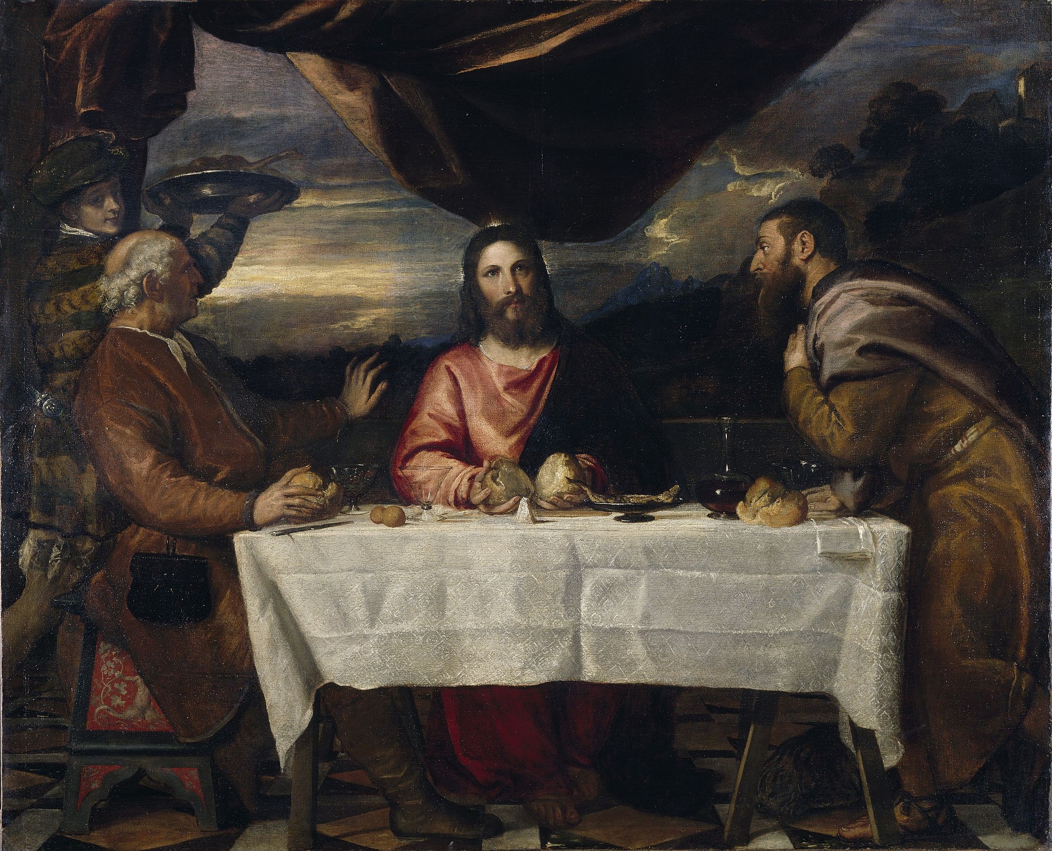 La cena in Emmaus (1545) National Gallery of Ireland, Dublino