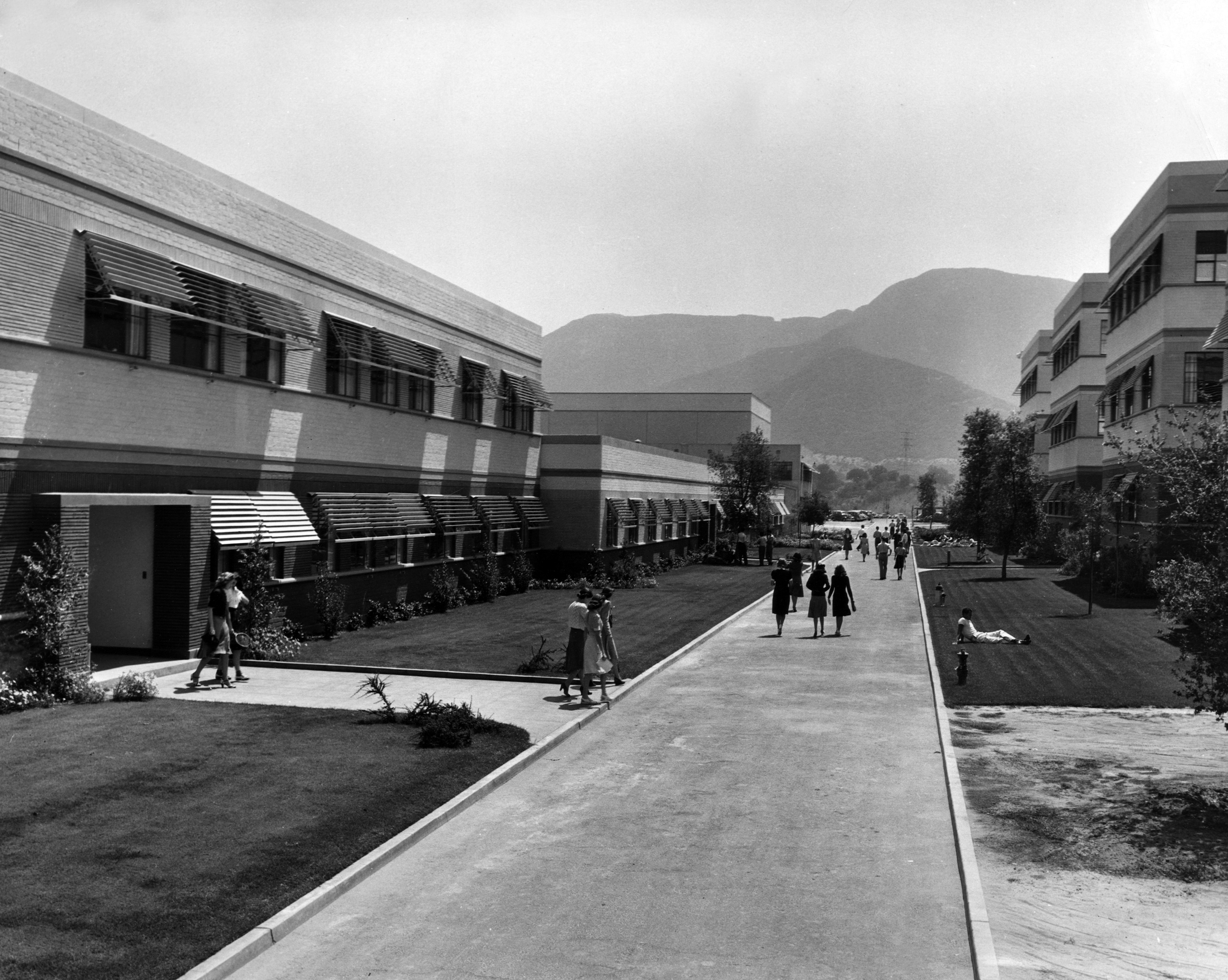 I Walt Disney Studios, nel 1940 circa