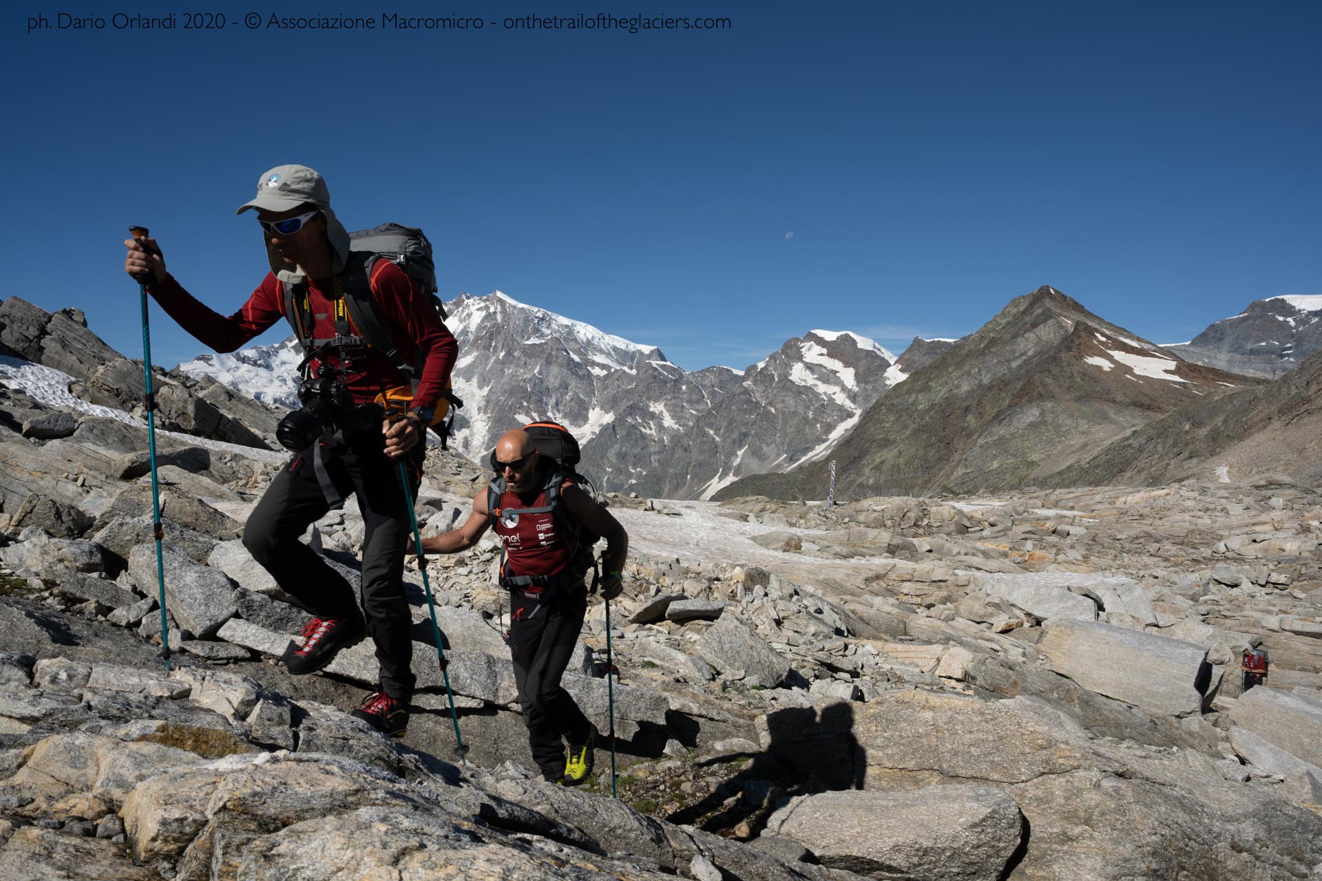 Sulle tracce dei ghiacciai - Alpi 2020