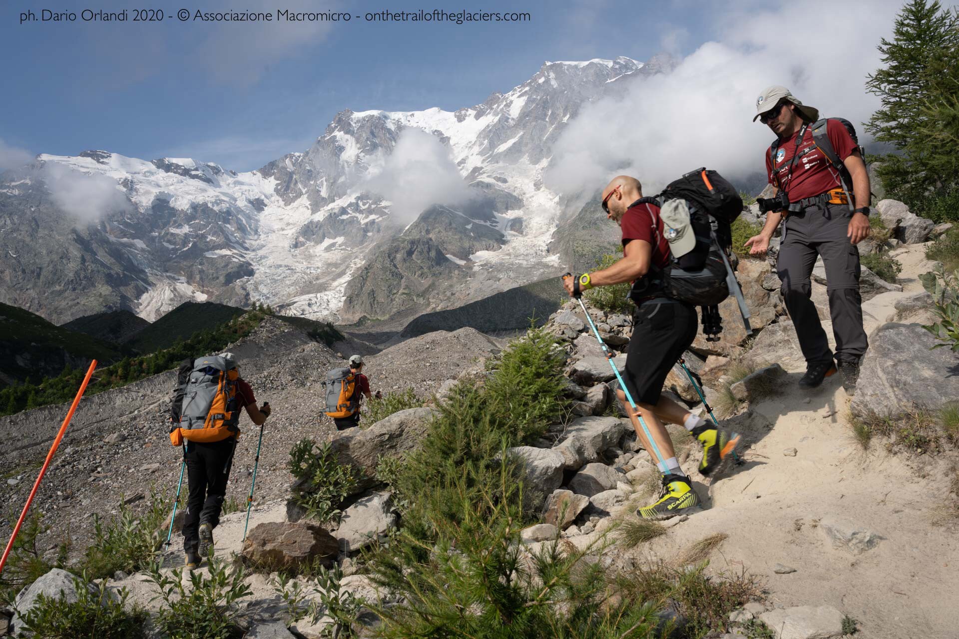 Sulle tracce dei ghiacciai - Alpi 2020