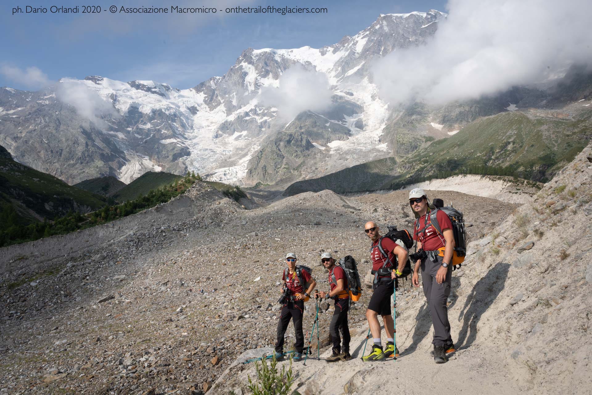 Sulle tracce dei ghiacciai - Alpi 2020