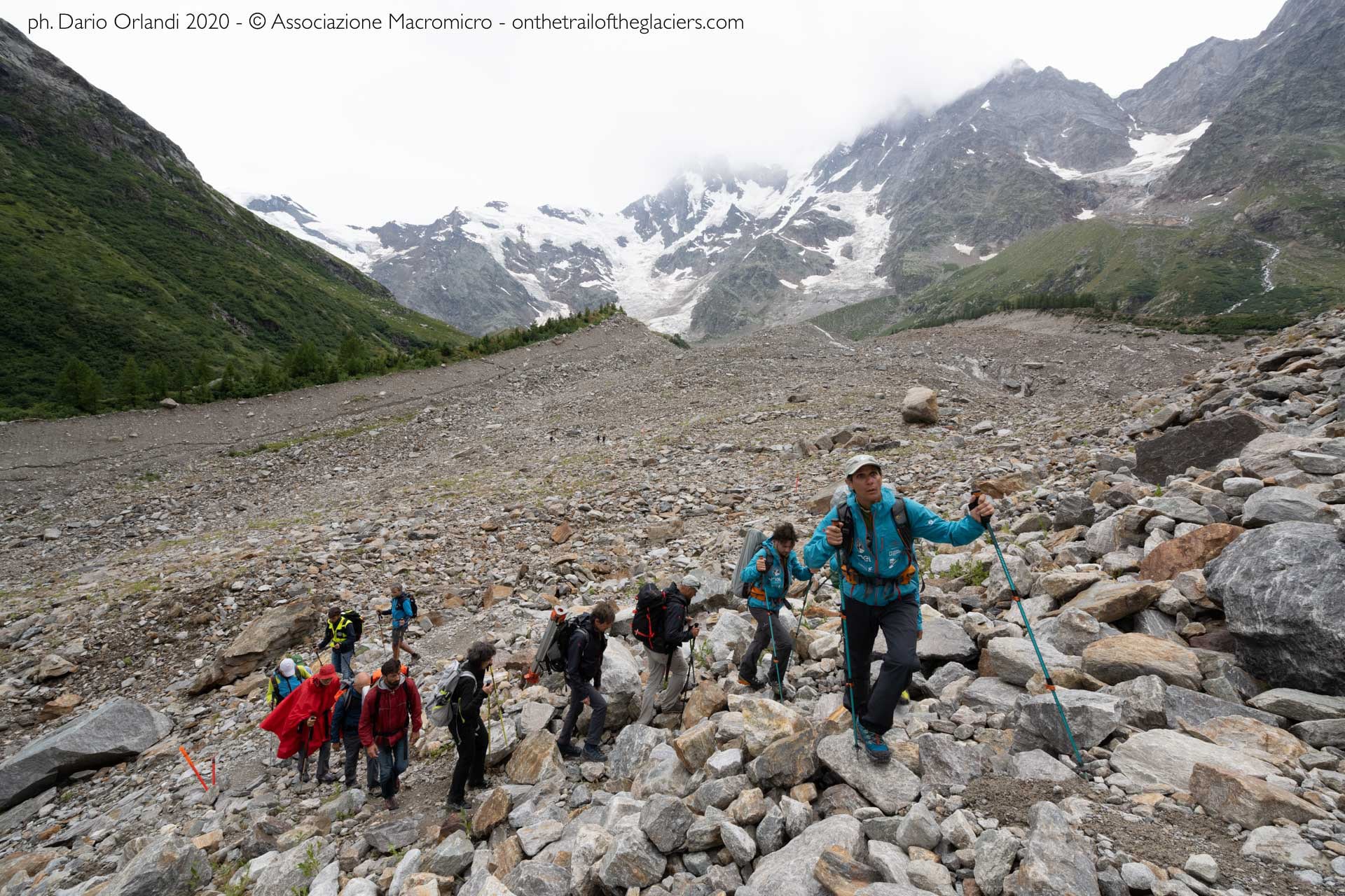 Sulle tracce dei ghiacciai - Alpi 2020