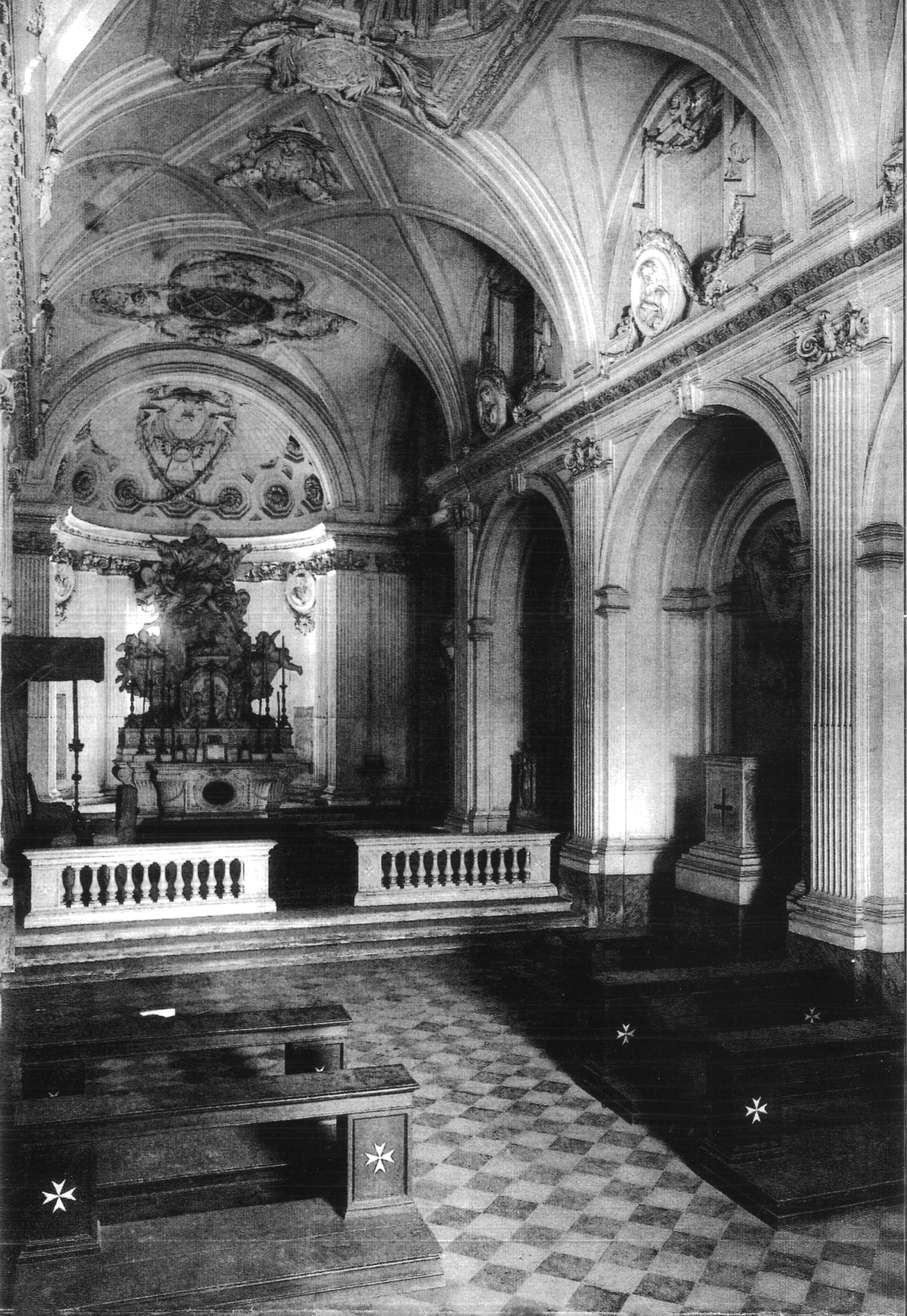 Chiesa Santa Maria in Aventino, interno, 1926