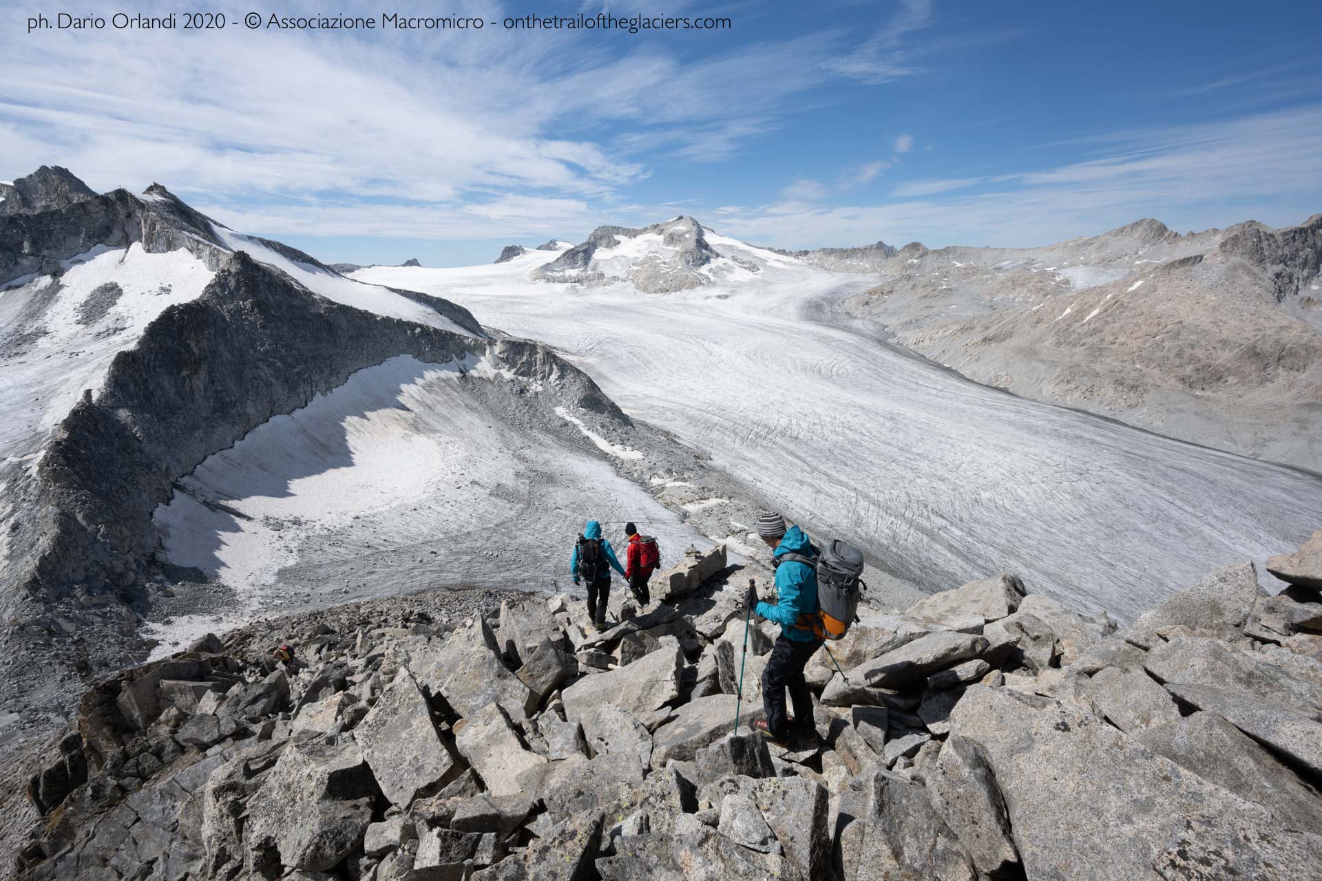 Sulle tracce dei ghiacciai - Alpi 2020 - L’Adamello è in agonia e la regina delle Dolomiti sta perdendo per sempre il suo mantello