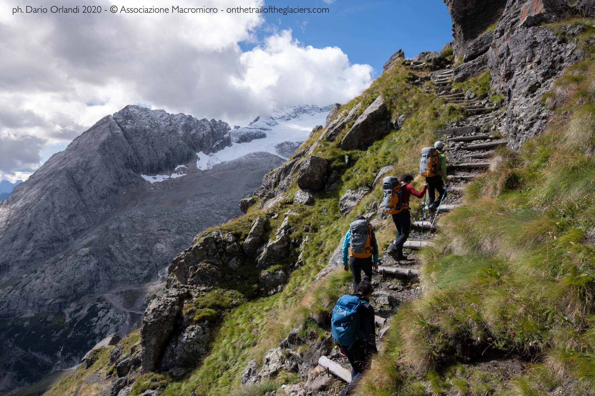 Sulle tracce dei ghiacciai - Alpi 2020 - L’Adamello è in agonia e la regina delle Dolomiti sta perdendo per sempre il suo mantello