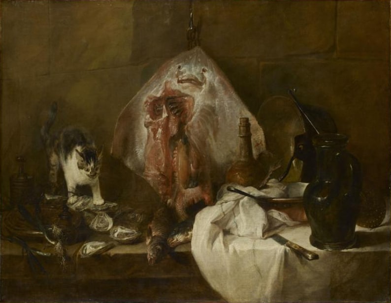 Jean Baptiste Siméon Chardin, La razza, 1728, olio su tela, Parigi, Museo del Louvre