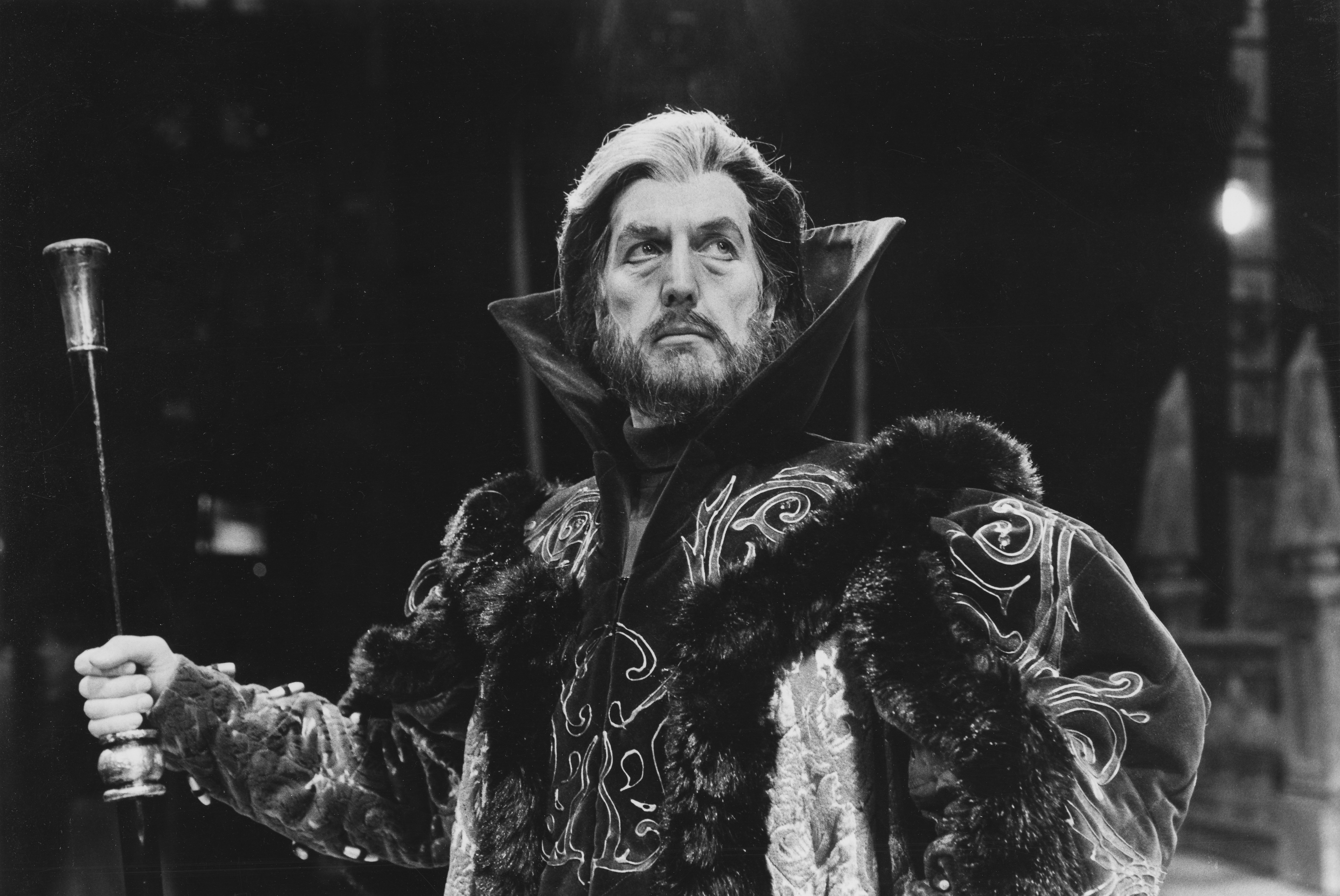 Richard Van Allan in "Boris Godunov", Novembre 1980