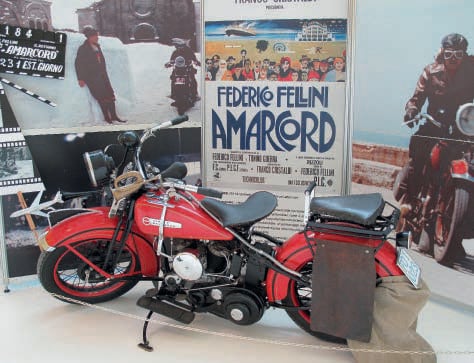  La Harley-Davidson WL 750 del 1932 di "Amarcord"