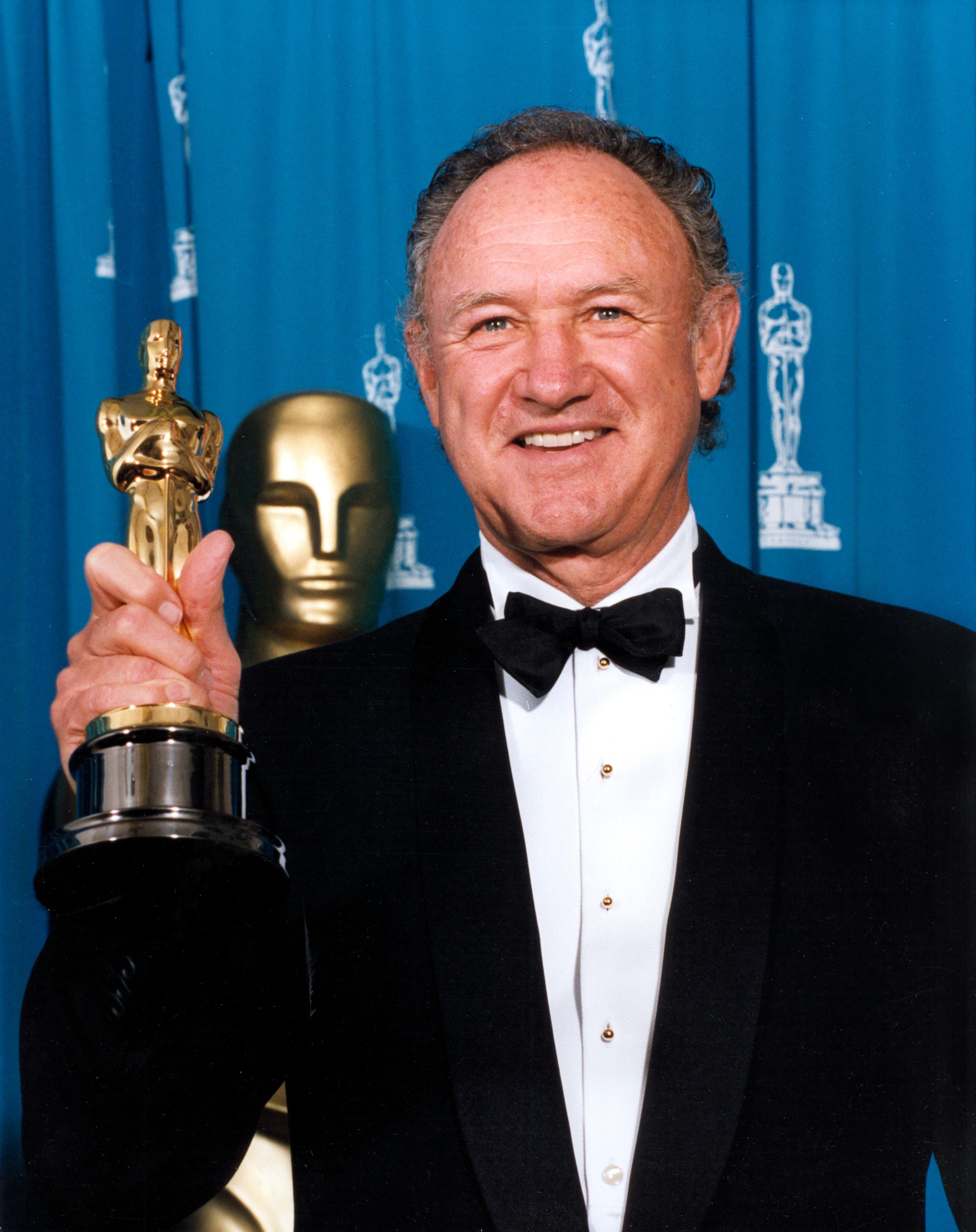 Hackman con l'Oscar vinto nel 1993