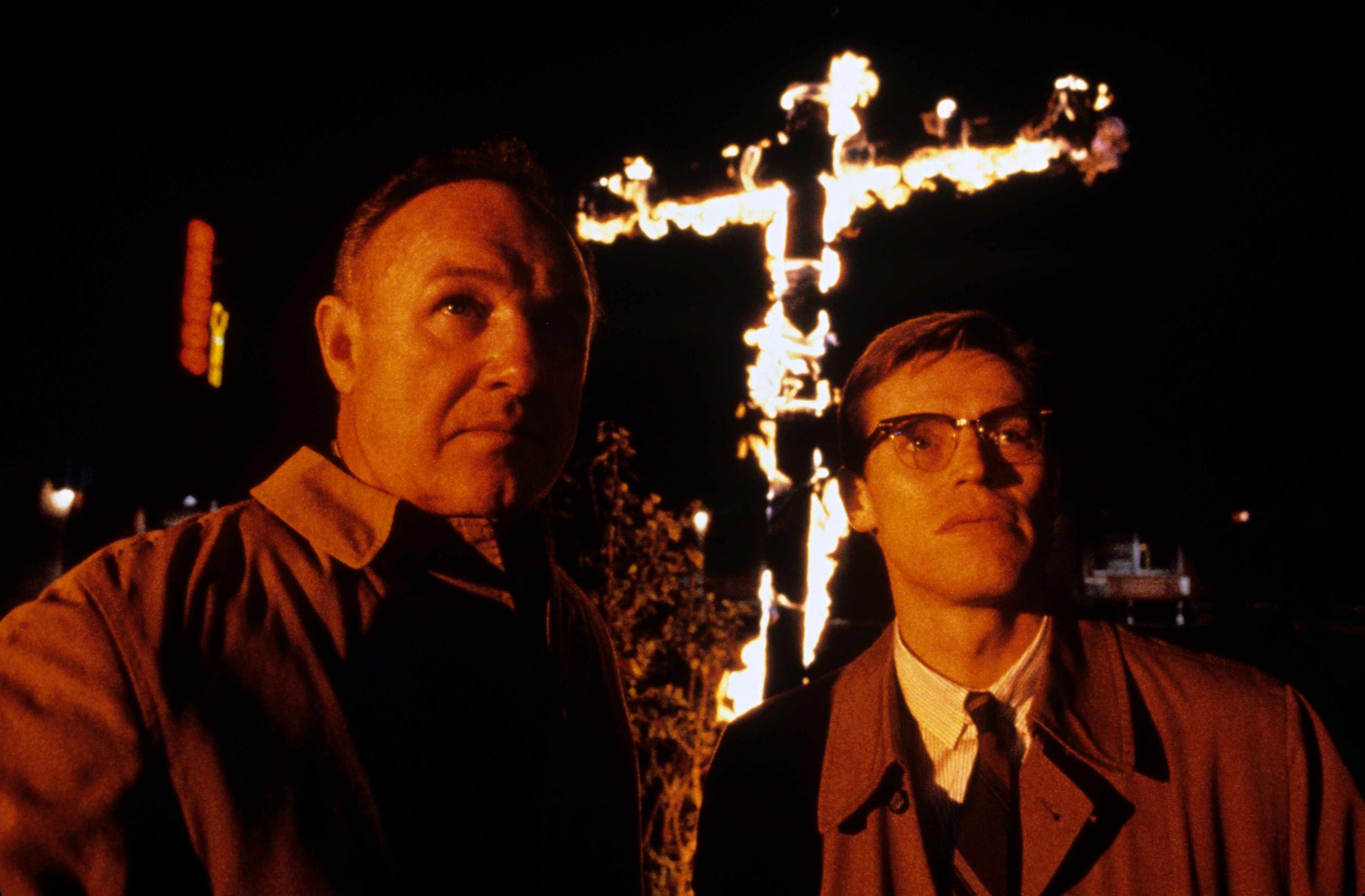 Una scena del film "Mississippi Burning" del 1988